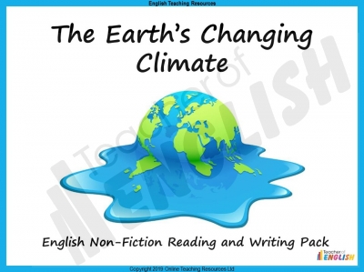 Climate Change - Non-Fiction Unit Teaching Resources